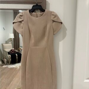 Calvin Klein faux suede dress